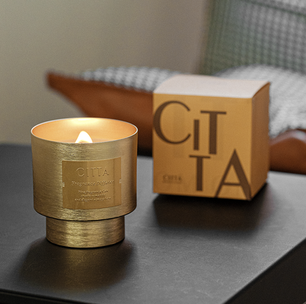Custom Wholesale Wooden Wick Luxury Unique Gold Scented Candle With Dried Flowers Custom Wholesale Wooden Wick Luxury Unique Gold Scented Candle With Dried Flowers