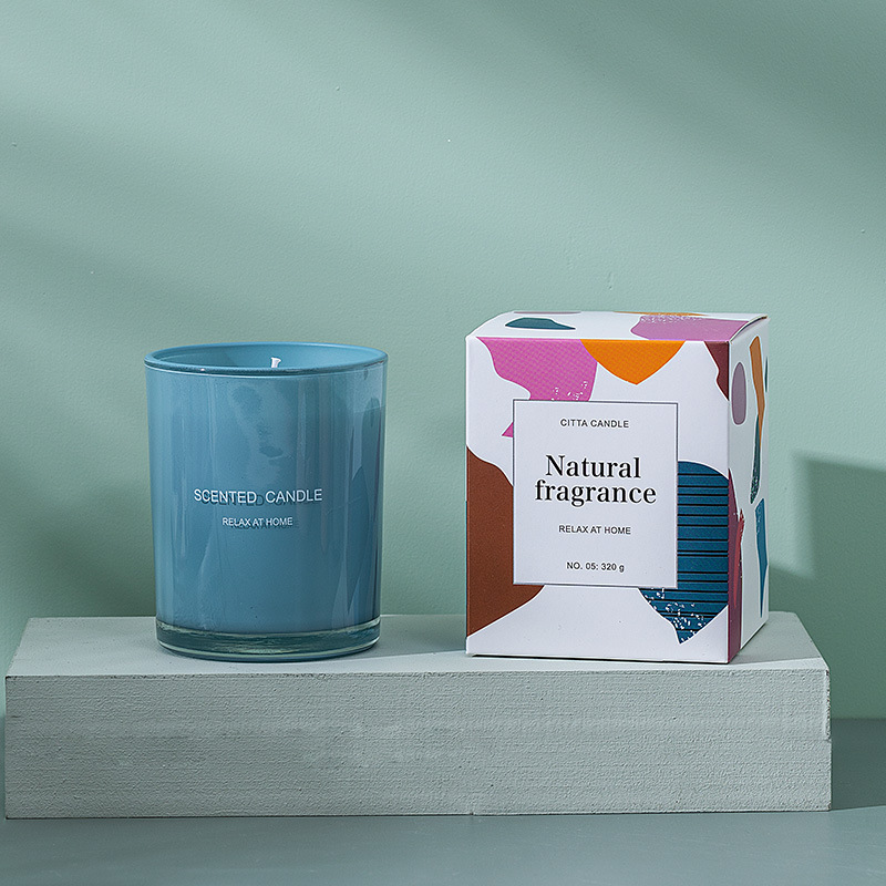New Home Decoration Classical Multi Color Glass Cup Scented Soy Wax Candles New Home Decoration Classical Multi Color Glass Cup Scented Soy Wax Candles