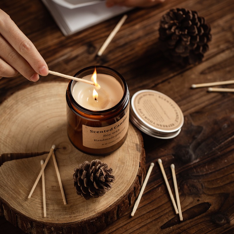 Wholesale Custom Soy Wax Tea Glass Aromatherapy Scented Candle For Home Bedroom Decoration Wholesale Custom Soy Wax Tea Glass Aromatherapy Scented Candle For Home Bedroom Decoration
