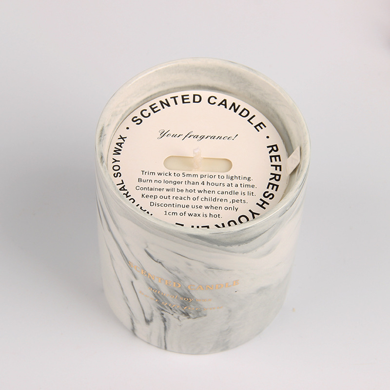 Marble Ceramic Scented Candle Marble Ceramic Scented Candle
