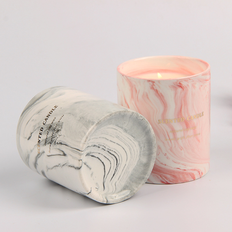 Marble Ceramic Scented Candle Marble Ceramic Scented Candle
