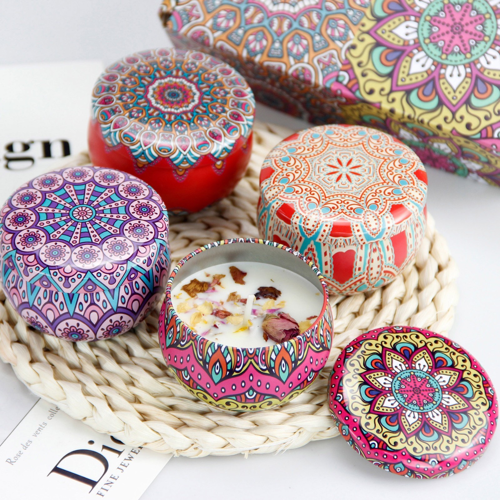4 Scented Candle Set 4 Scented Candle Set